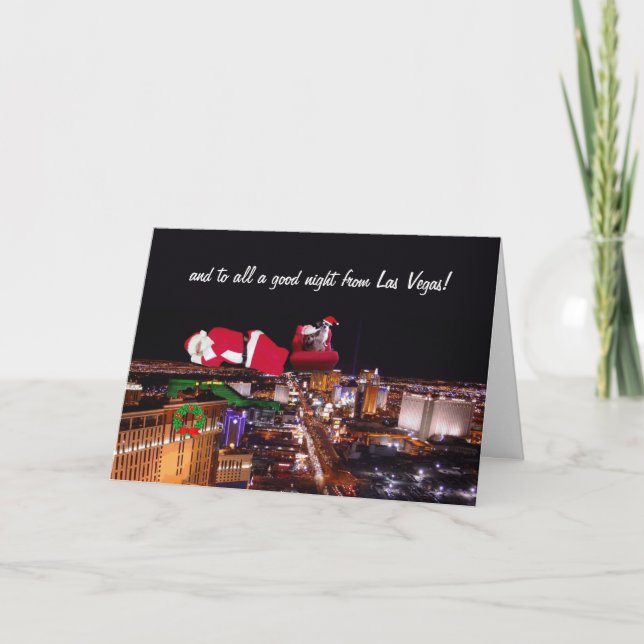 et à toute la bonne nuit de carte de Las Vegas (Devant)