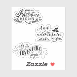 Et ainsi l'aventure commence des autocollants