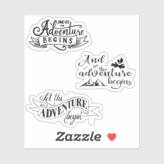 Et Donc L'Aventure Commence À Stickers