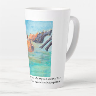 "Et il respire sur alors...No 2" Latte Mug