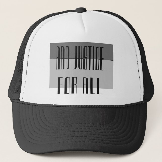 Et Justice pour tous les Casquettes à deux tons (Devant)