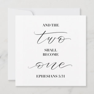 et les deux deviendront un