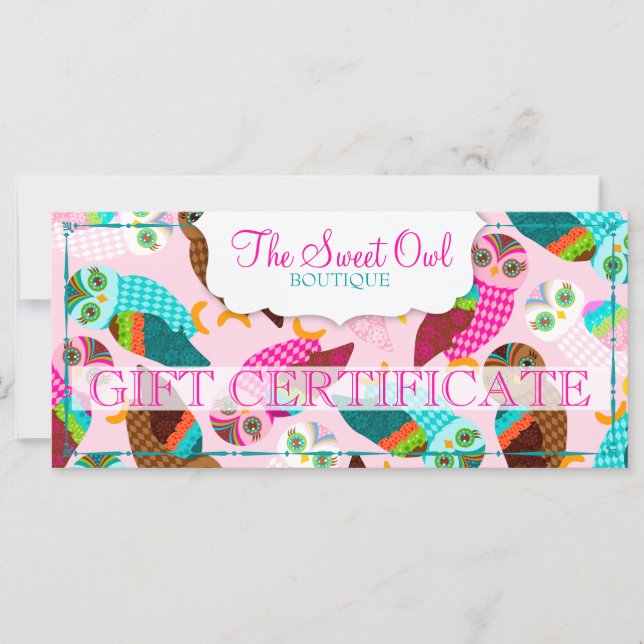 Et Maintenant, Les Petits Chouettes ? Certificat c (Devant)