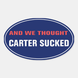 Et Nous Pensons Que Carter A Sucé Sticker