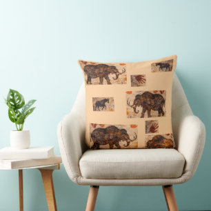 Et produit oreiller jetable avec art de la grotte