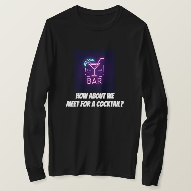 Et Si Nous Nous Rencontrions Pour Un T-Shirt Cockt (Design devant)