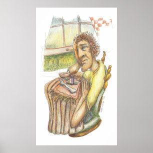 Établissant des problèmes - affiche