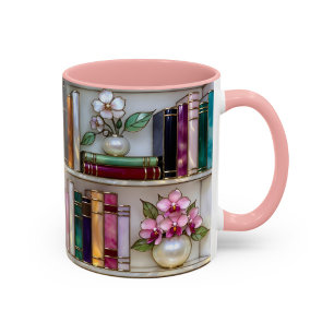 Étagère en verre coloré Mug Cadeau pour un amate
