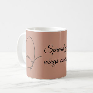 Étaler vos ailes et voler — Mug à papillon