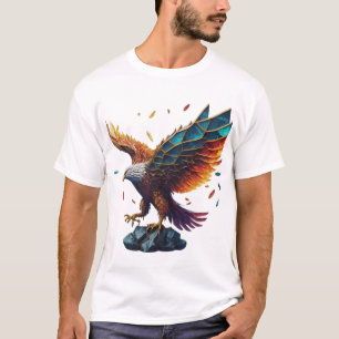 Étalez vos ailes - T-shirt Eagle en cristal