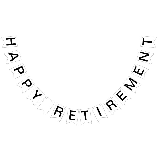 Étamine heureuse de drapeau de retraite (Tout)