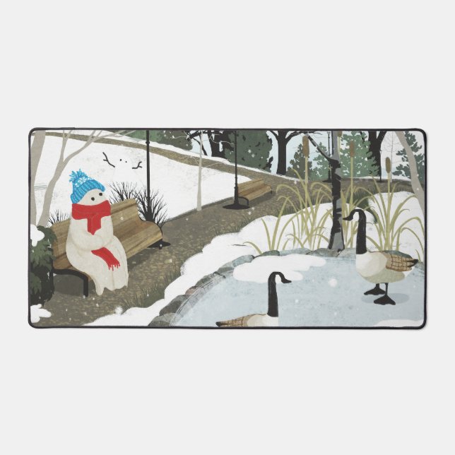 Étang aux canards - Hiver (Recto)