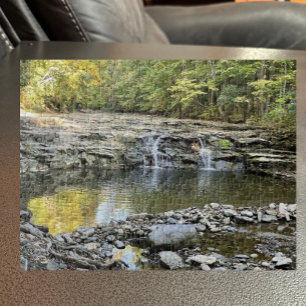 Étang avec Puzzle de cascade