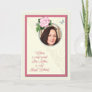 Étape-mère, ajouter une photo, carte d'anniversair