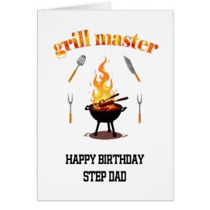 Étape Papa Grill Master Anniversaire