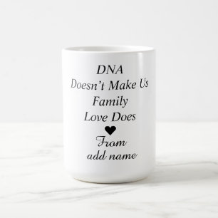 Étape parent étape enfant mug cadeau personnalisé