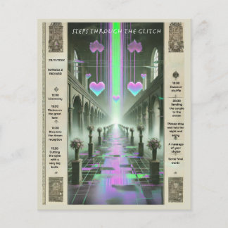 Étapes à travers le Mariage Weirdcore Glitch