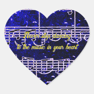 Étapes musicales - Autocollant de blues électrique