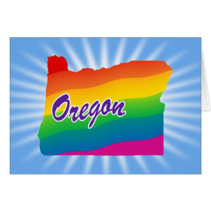 État Arc-En-Ciel De L'Oregon