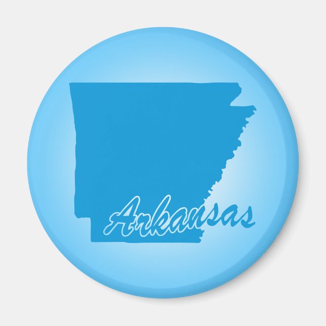 État Arkansas Magnet (Devant)