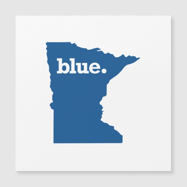 ÉTAT DE BLEU DU MINNESOTA (Devant)