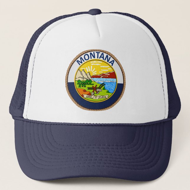 État de casquette de camionneur de joint de (Devant)