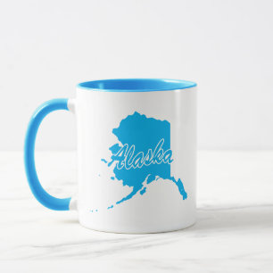 État De La Mug En Forme D'Alaska