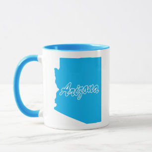 État De L'Arizona Forme Mug