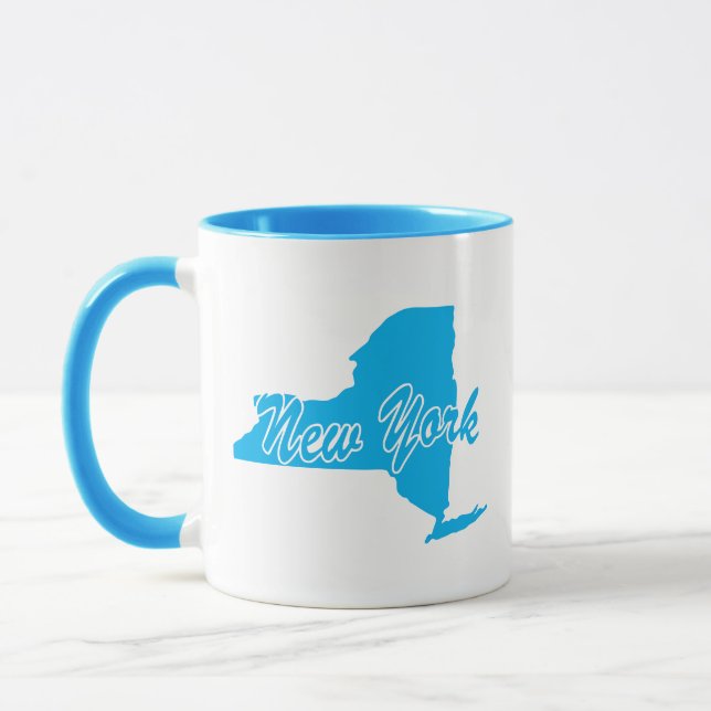 État De New York En Forme De Mug (Gauche)