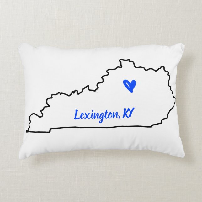 État du Kentucky avec Coussin d'acCENCE cardiaque (Devant)
