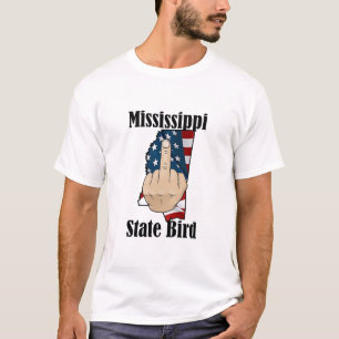 État du Mississippi t-shirt oiseau majeur