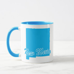 État Du Nouveau-Mexique En Forme De Mug