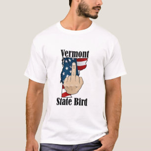 État du Vermont t-shirt oiseau majeur