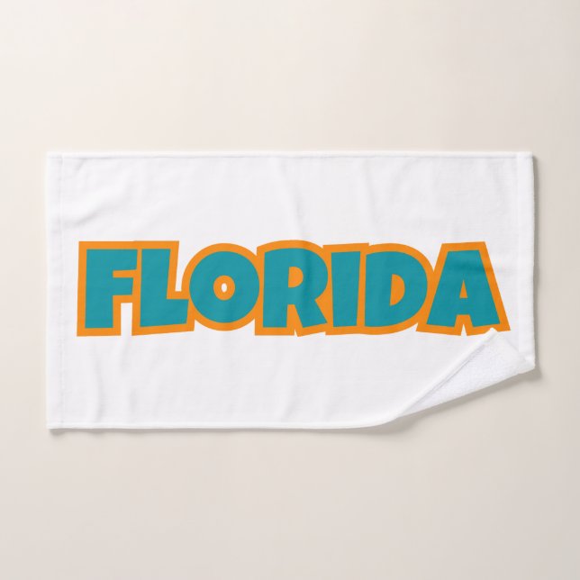 État Florida Fierté Personnalisé (Serviette à main)
