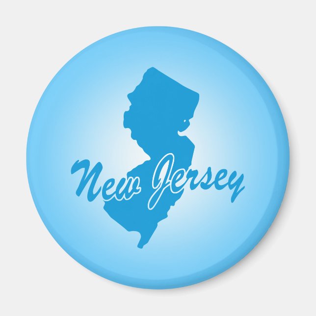 État New Jersey Magnet (Devant)