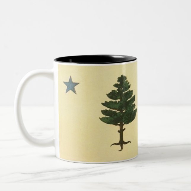 État original de la Mug à drapeau de l'arbre du pi (Gauche)