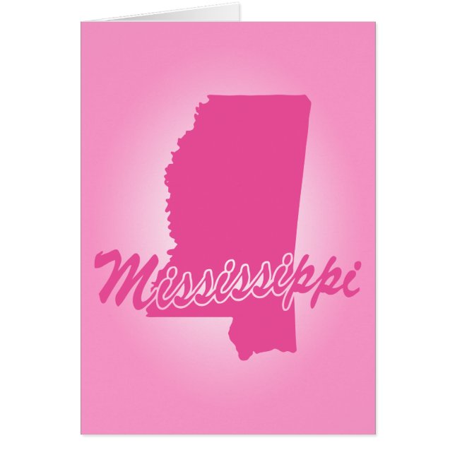 État rose Mississippi (Devant)