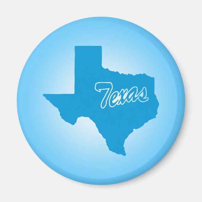 État Texas Magnet (Devant)