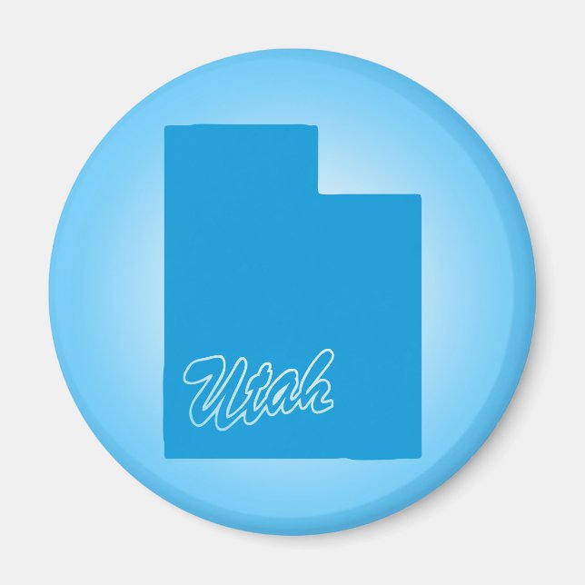 État Utah Magnet (Devant)