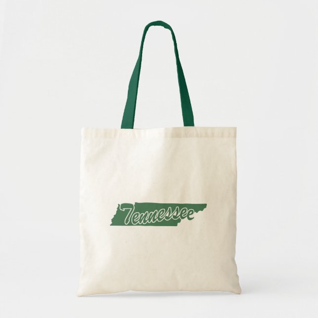 État Vert Forêt Du Tennessee Sac fourre-tout Forme (Devant)