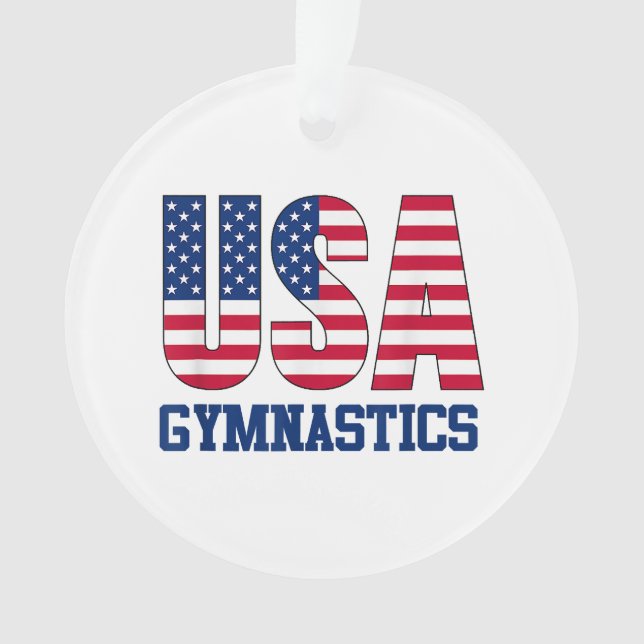 Etats-Unis avec drapeau américain Gymnastique Spor (devant)