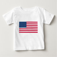 États-Unis Drapeau Baby T-Shirt États-Unis d'Améri