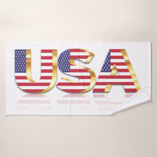 Etats-Unis Drapeau Serviettes de bain Patriotique
