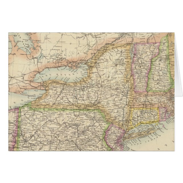 États-Unis du Nord-Est (Devant horizontal)