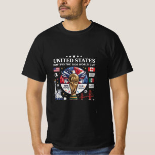 États-Unis Hôte de la Coupe du Monde 2026 T-Shirt