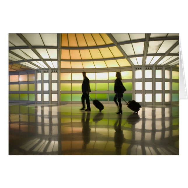 États-Unis, Illinois, Chicago: O'Hare Internationa (Devant horizontal)