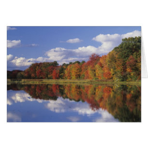 États-Unis, Massachusetts, Acton. Reflet de l'auto