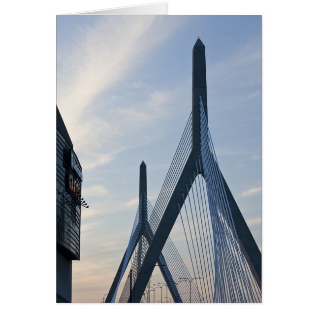 États-Unis, Massachusetts, Boston. Le pont Zakim.  (Devant)