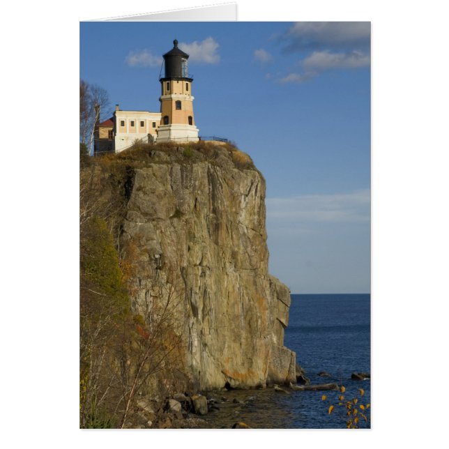 États-Unis, Minnesota.  Phare de Split Rock sur le (Devant)