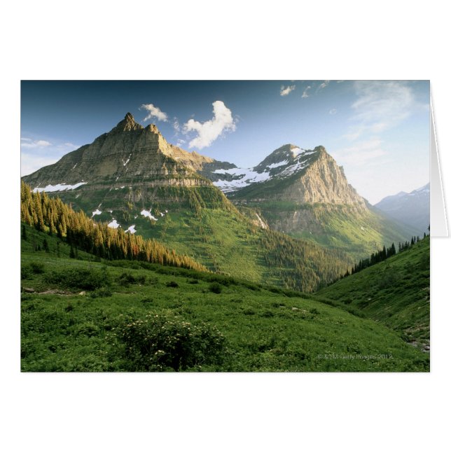 États-Unis, Montana, Parc national du Glacier (Devant horizontal)